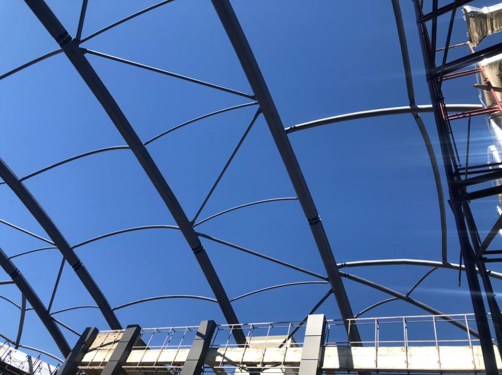 Ghazi Mall Architectural Tensile Membrane Installation