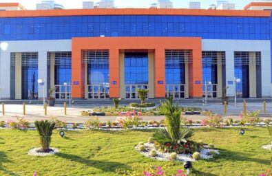 Borg Al-Arab Space Frame Construction Site Overview by ADM