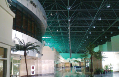 Assuit Airport Large Span Roof Structure and Lighting Layout
